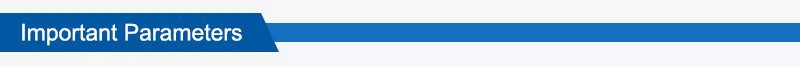 Important parameters 